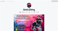 Desktop Screenshot of annieelainey.tumblr.com