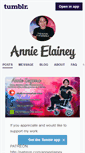 Mobile Screenshot of annieelainey.tumblr.com