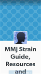 Mobile Screenshot of mmjstrainandmedguide.tumblr.com