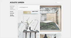 Desktop Screenshot of acoustic-garden.tumblr.com