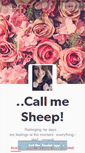 Mobile Screenshot of callmesheep.tumblr.com