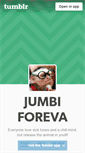 Mobile Screenshot of jumbiface.tumblr.com