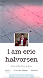 Mobile Screenshot of erichalvorsen.tumblr.com