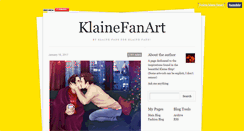 Desktop Screenshot of klaine-fanart.tumblr.com