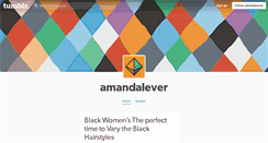 Desktop Screenshot of amandalever.tumblr.com