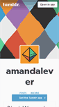 Mobile Screenshot of amandalever.tumblr.com