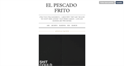 Desktop Screenshot of elpescadofrito.tumblr.com