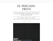 Tablet Screenshot of elpescadofrito.tumblr.com