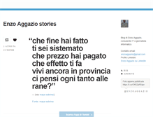 Tablet Screenshot of enzoaggazio.tumblr.com