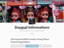 Tablet Screenshot of duyguji.tumblr.com