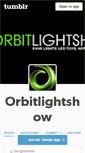 Mobile Screenshot of orbitlightshow.tumblr.com