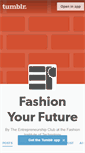 Mobile Screenshot of fashionyourfuture.tumblr.com