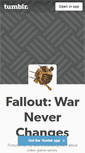 Mobile Screenshot of falloutgallery.tumblr.com