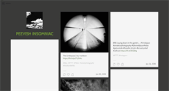 Desktop Screenshot of peevishinsomniac.tumblr.com
