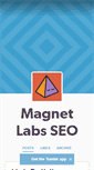 Mobile Screenshot of magnetlabsseo.tumblr.com