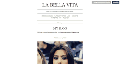 Desktop Screenshot of labellavitapersempre.tumblr.com