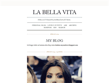 Tablet Screenshot of labellavitapersempre.tumblr.com