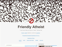 Tablet Screenshot of friendlyatheist.tumblr.com