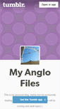 Mobile Screenshot of anglofile.tumblr.com