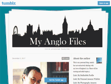 Tablet Screenshot of anglofile.tumblr.com