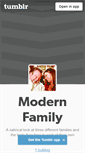 Mobile Screenshot of modernfamilys.tumblr.com