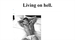 Desktop Screenshot of livingonhell.tumblr.com