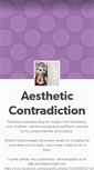 Mobile Screenshot of aestheticcontradiction.tumblr.com