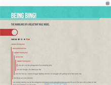 Tablet Screenshot of beingbing.tumblr.com