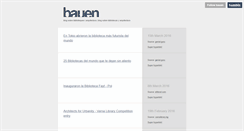 Desktop Screenshot of bauen.tumblr.com