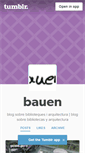 Mobile Screenshot of bauen.tumblr.com