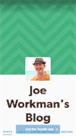 Mobile Screenshot of joeworkman.tumblr.com