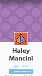 Mobile Screenshot of haleymancini.tumblr.com