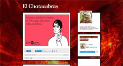 Desktop Screenshot of elchotacabras.tumblr.com