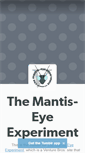 Mobile Screenshot of mantiseye.tumblr.com