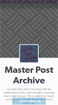 Mobile Screenshot of masterpost.tumblr.com