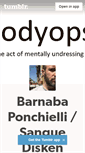 Mobile Screenshot of barnabaponchielli.tumblr.com