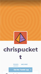 Mobile Screenshot of chrispuckett.tumblr.com