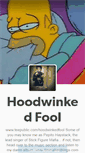 Mobile Screenshot of hoodwinkedfool.tumblr.com