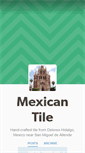 Mobile Screenshot of mexicantile.tumblr.com