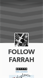 Mobile Screenshot of followfarrah.tumblr.com