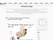 Tablet Screenshot of hetastrology.tumblr.com