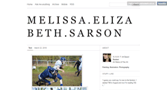 Desktop Screenshot of melissaelizabethsarson.tumblr.com