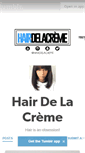 Mobile Screenshot of hairdelacreme.tumblr.com