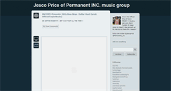 Desktop Screenshot of permanentinc.tumblr.com