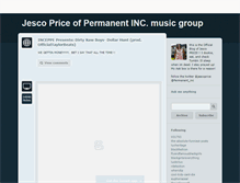 Tablet Screenshot of permanentinc.tumblr.com