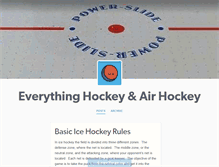 Tablet Screenshot of icehockeysticks.tumblr.com