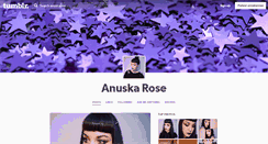 Desktop Screenshot of anuskarose.tumblr.com