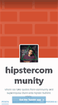 Mobile Screenshot of hipstercommunity.tumblr.com