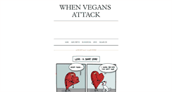 Desktop Screenshot of angryvegan.tumblr.com