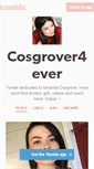 Mobile Screenshot of cosgrover4ever.tumblr.com